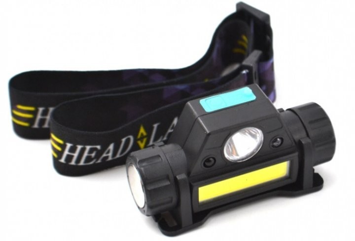

Фонарь налобный BL 1898 Sensor 7476 черный