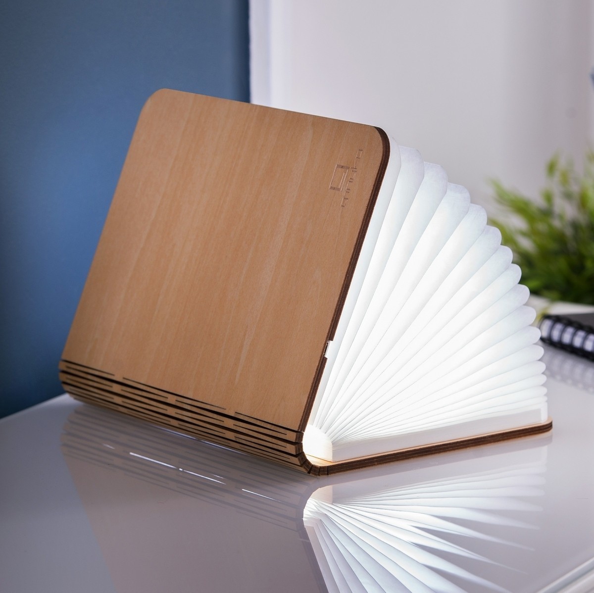 

Светильник-книга Gingko GK12W3 "MAPLE SMART" мини, дерево