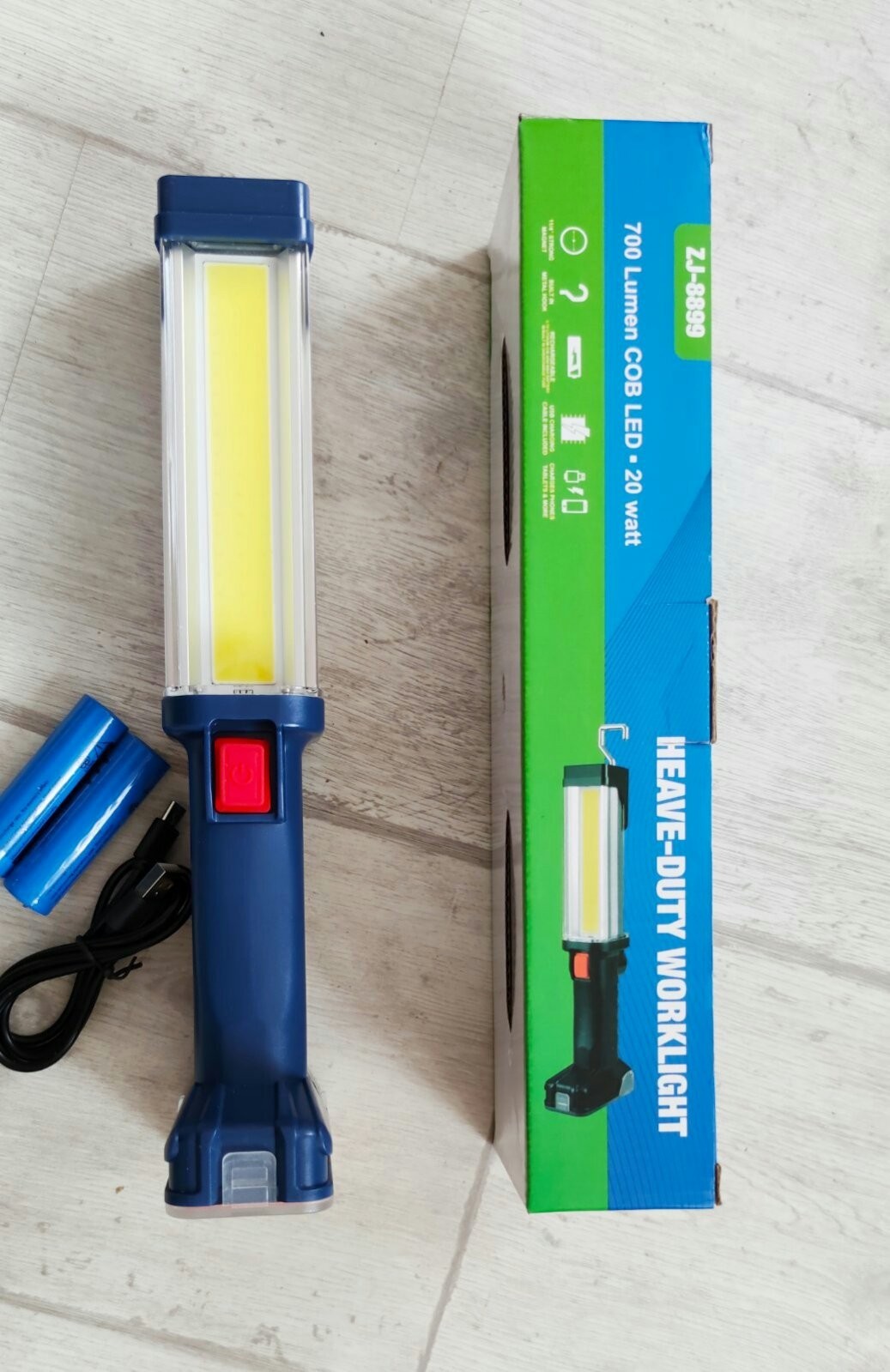

Лампа переносная светодиодная Heave-Duty Worklight ZJ-8899 LED WD356 20W Синий