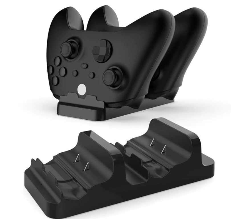 

Док-станция DOBE + 2 аккумулятора 800 mAh для геймпадов Xbox One (S/X) / Series (S/X) (TYX-532X)