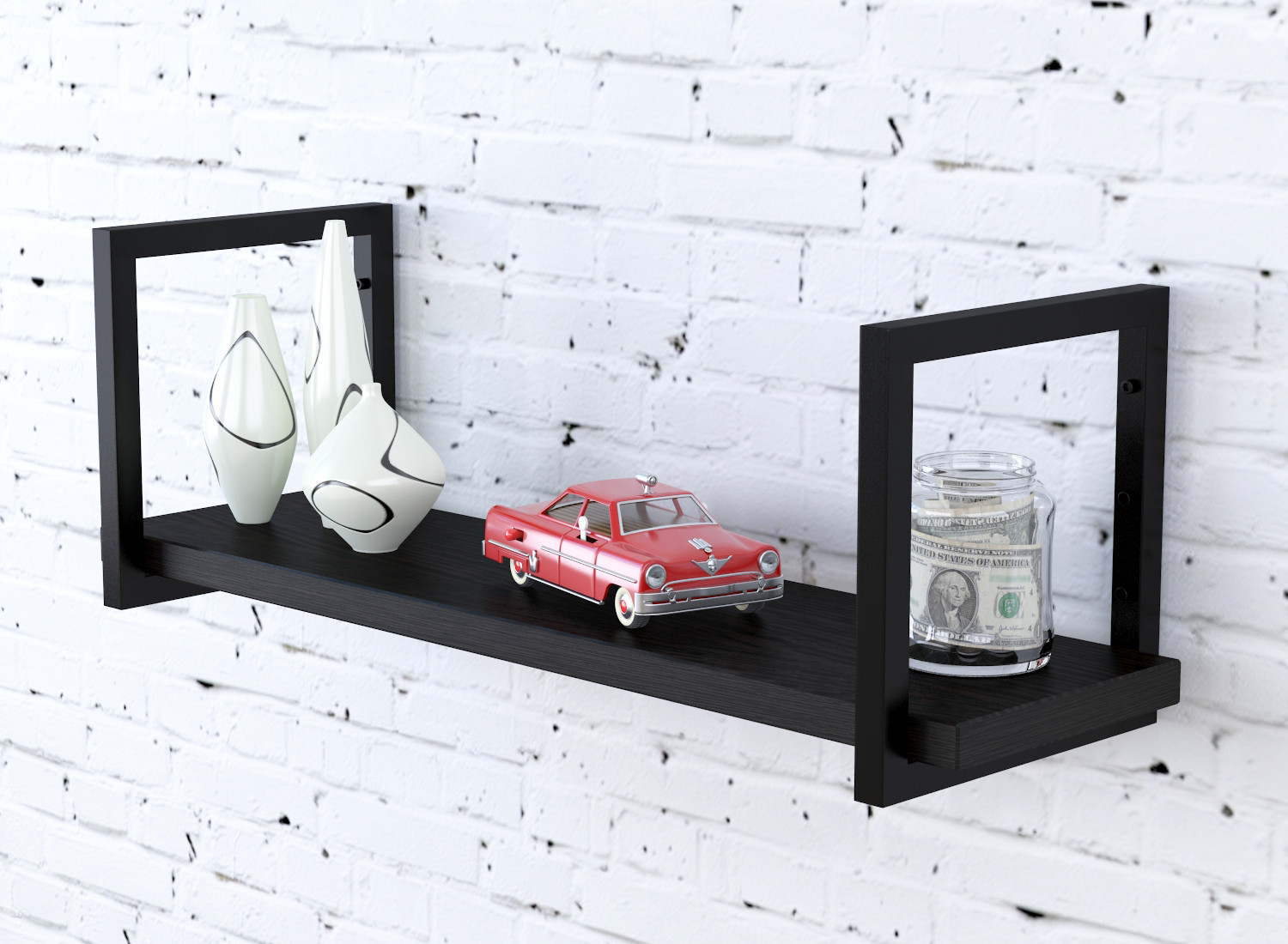 

Полка PL-1-32 Loft Design Венге Луизиана длина полки 92 см