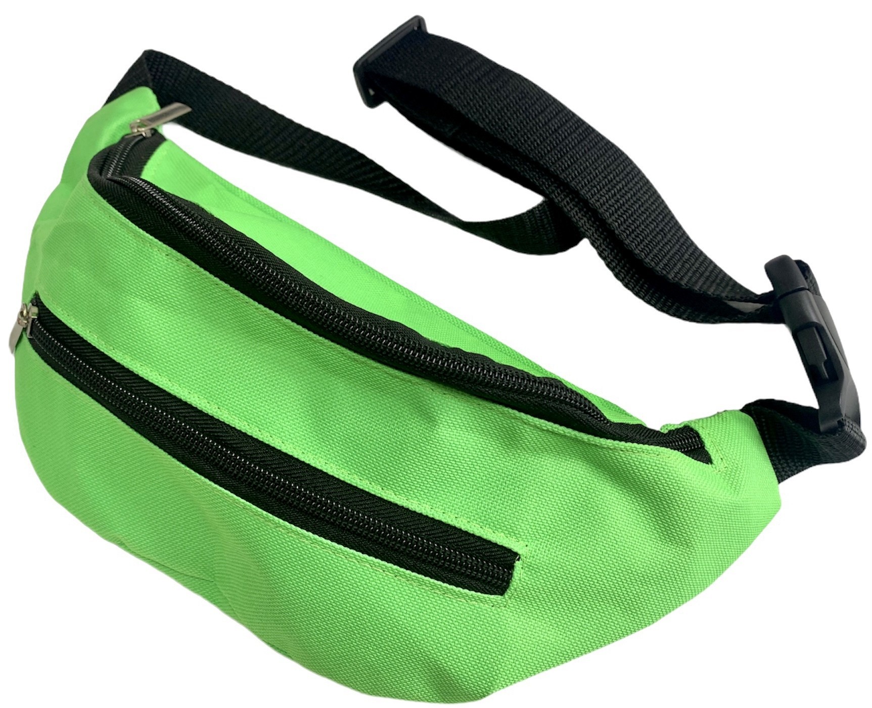 

Сумка на пояс Бананка спортивная салатная