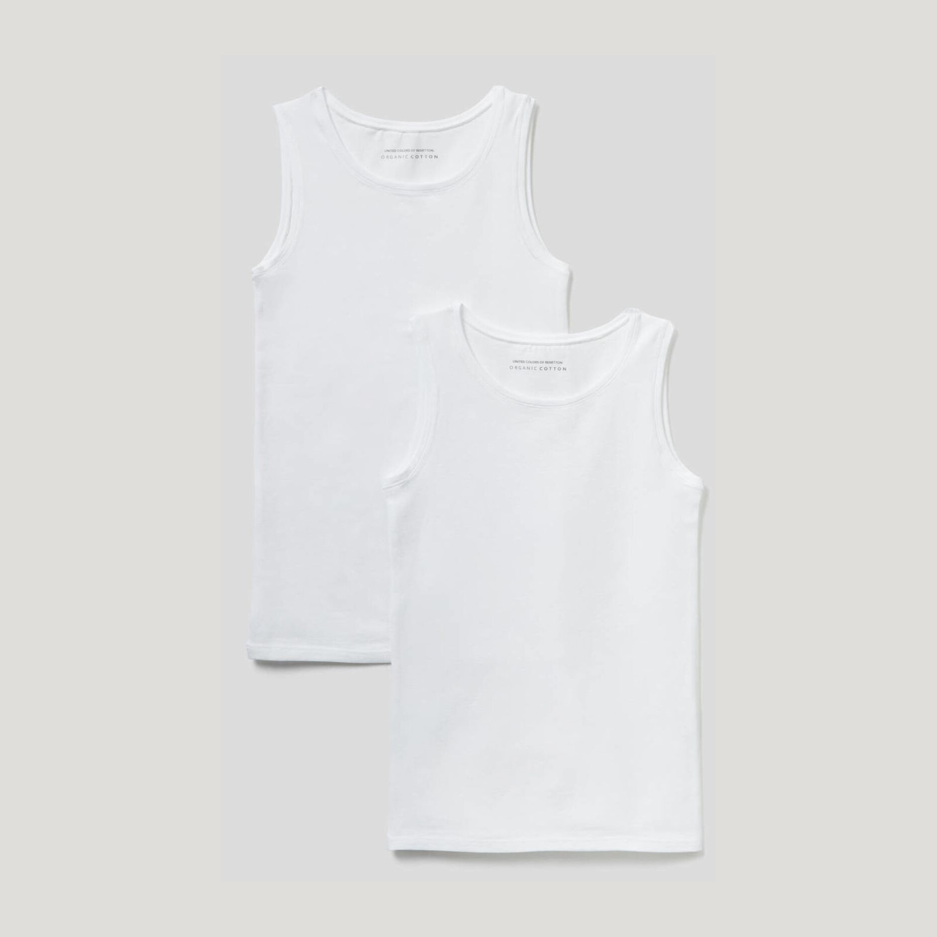 

Майка United Colors of Benetton 3ZQM0H406-101 110 см 2 шт