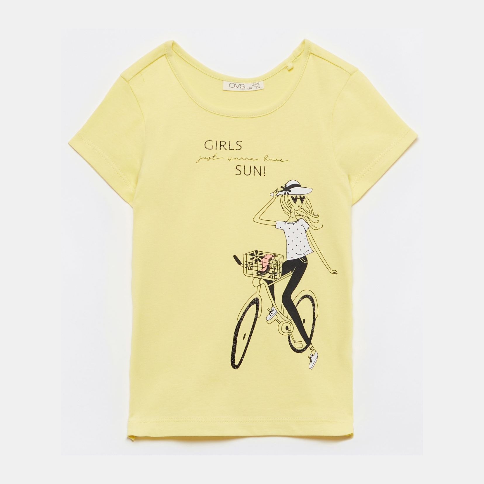 

Футболка OVS 1231935 140 см Yellow