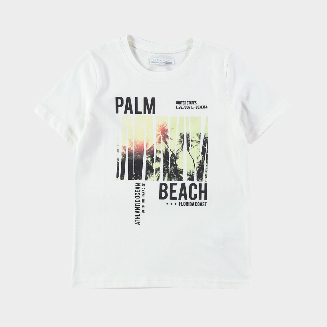 

Футболка Piazza Italia 24490 116 см White
