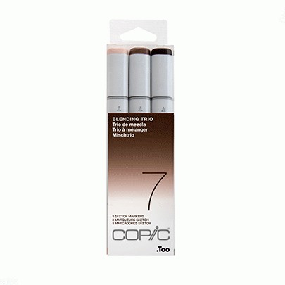 

Набор маркеров Copic Sketch Set "Blending Trio 7", 3 шт (21075637)