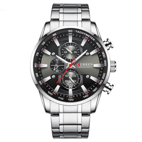 

Часы наручные Curren 8351 Silver-Black