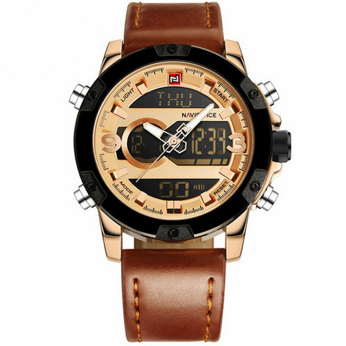 

Часы наручные Naviforce NF9097 Brown-Cuprum-Black