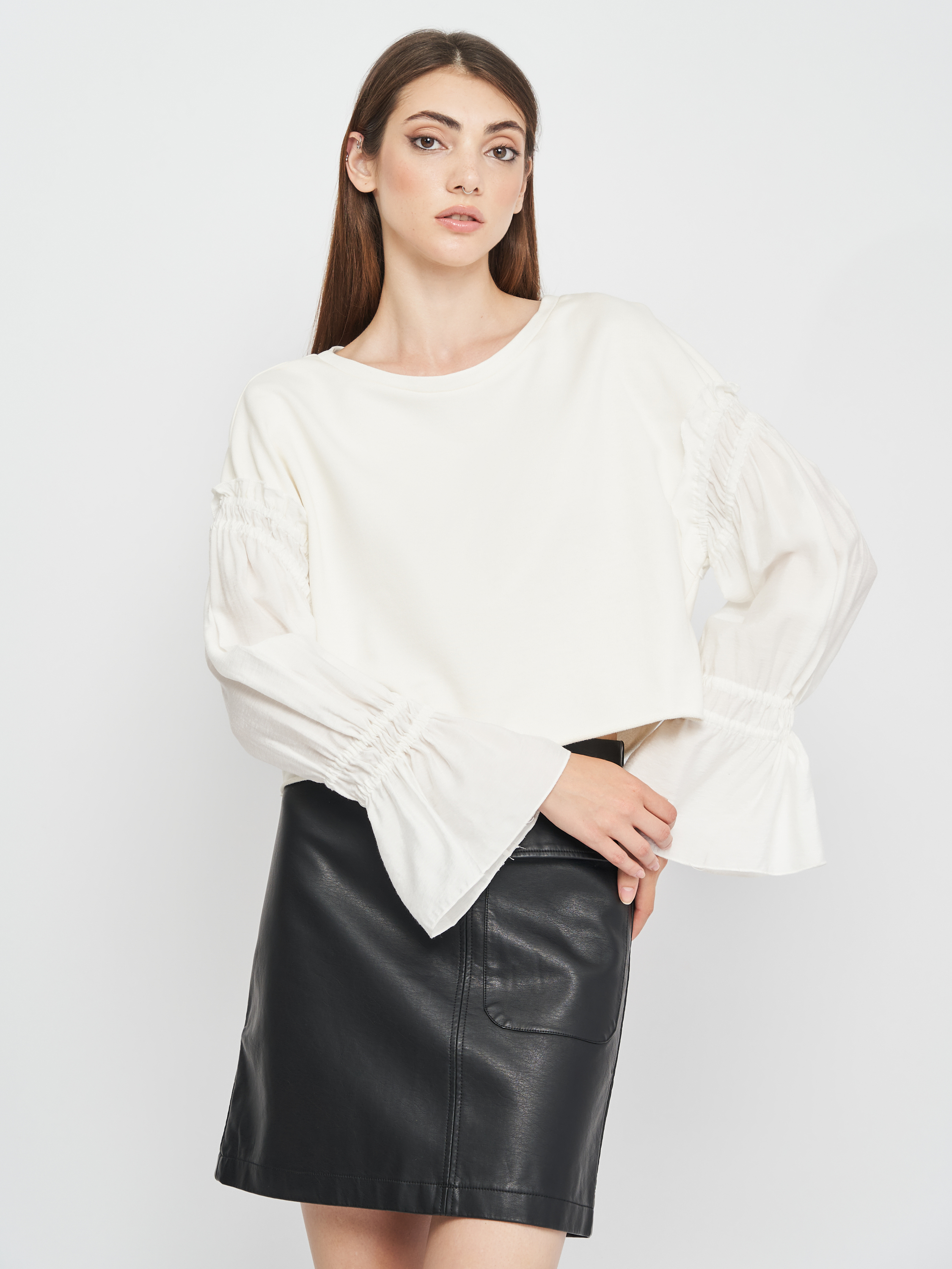 

Блузка Koton 8KAK13018YK XL Off White