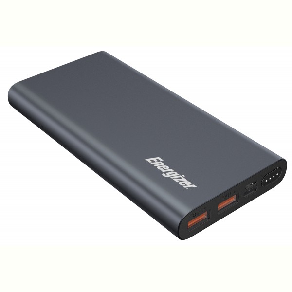 

Портативное зарядное устройство Energizer UE10047PQ-10000 mAh Li-pol+TYPE-C PD Grey