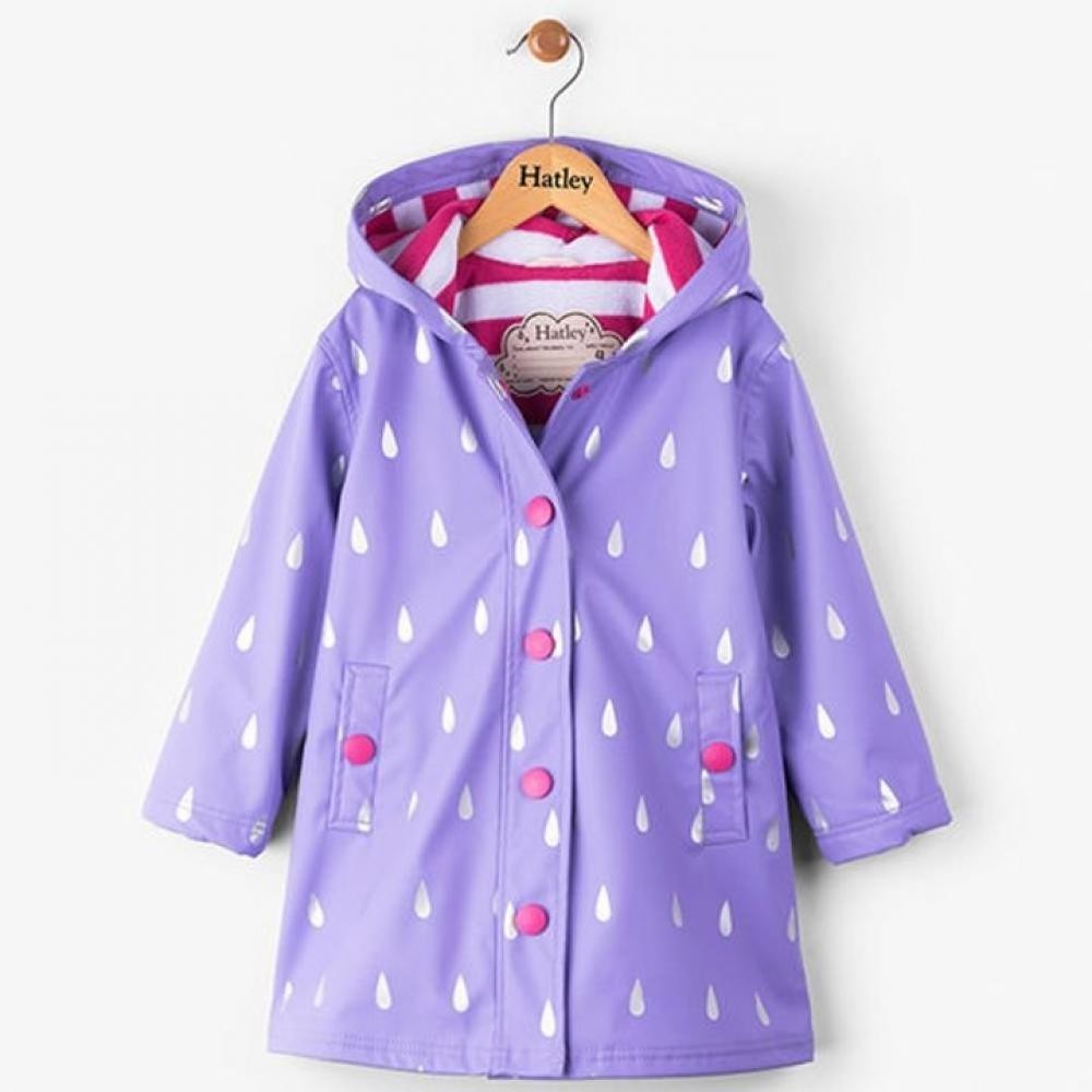 

Плащ Hatley Silver Raindrops 8A фіолетовий 128см (RC8DROP304)