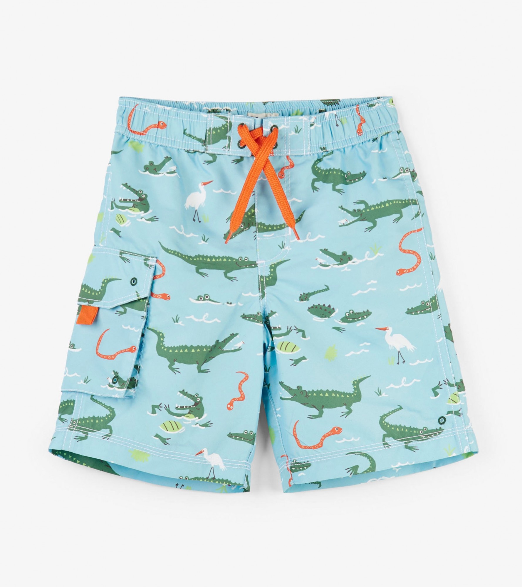 

Шорти купальні Hatley Swamp Gators 10A блакитні 140см (S19SAK1104)