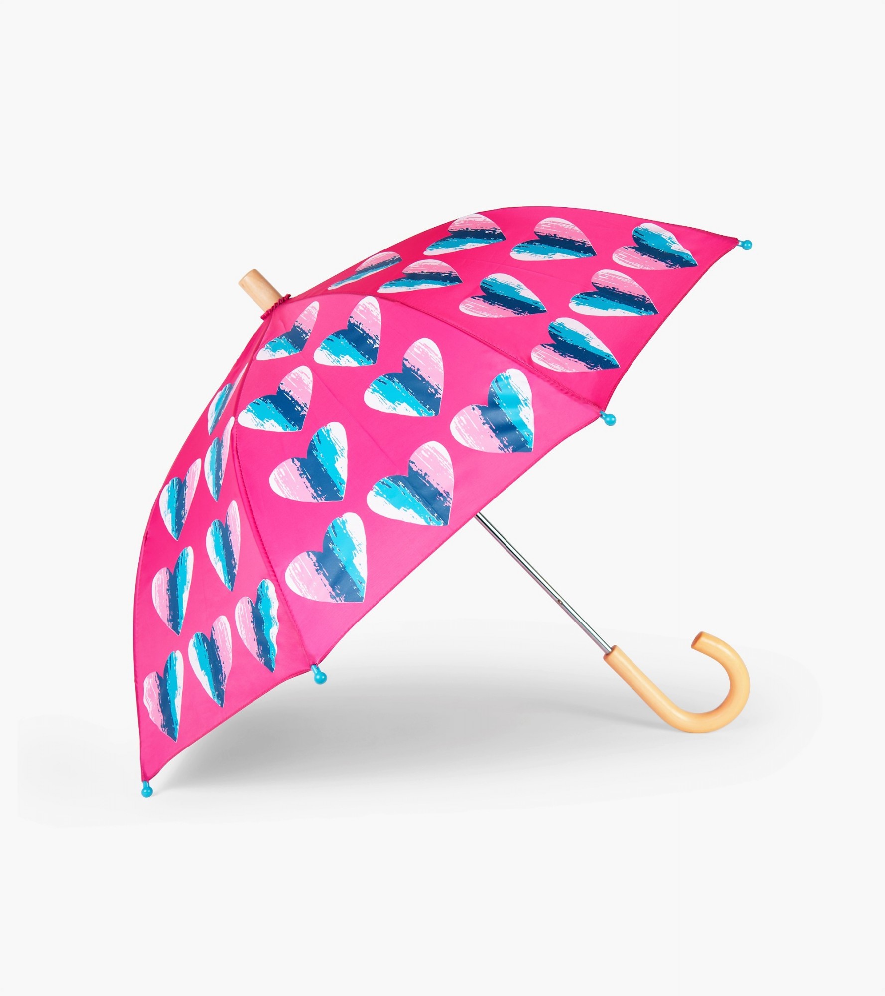 

Парасолька Hatley Hearts O/S малиновий