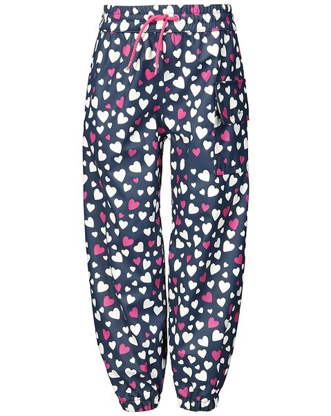 

Штани-дощовик , що змінюють колір Hatley CC Confetti Hearts 6A сині 116см (F20CFK911)