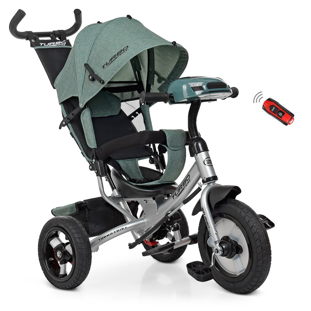 

ВелосипедTURBO TRIKE M3115HA-17L (лен, надувные колеса, музыка, фара)
