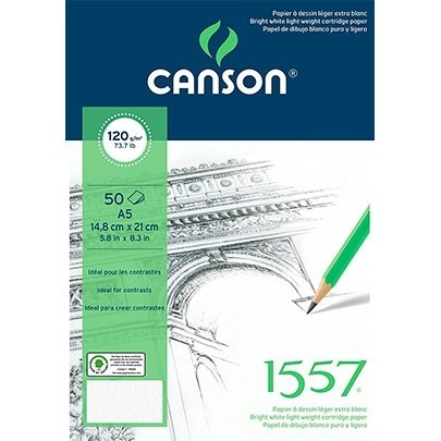 

Альбом для рисования Canson 1557 Dessin 180г/кв.м A5 30 листов