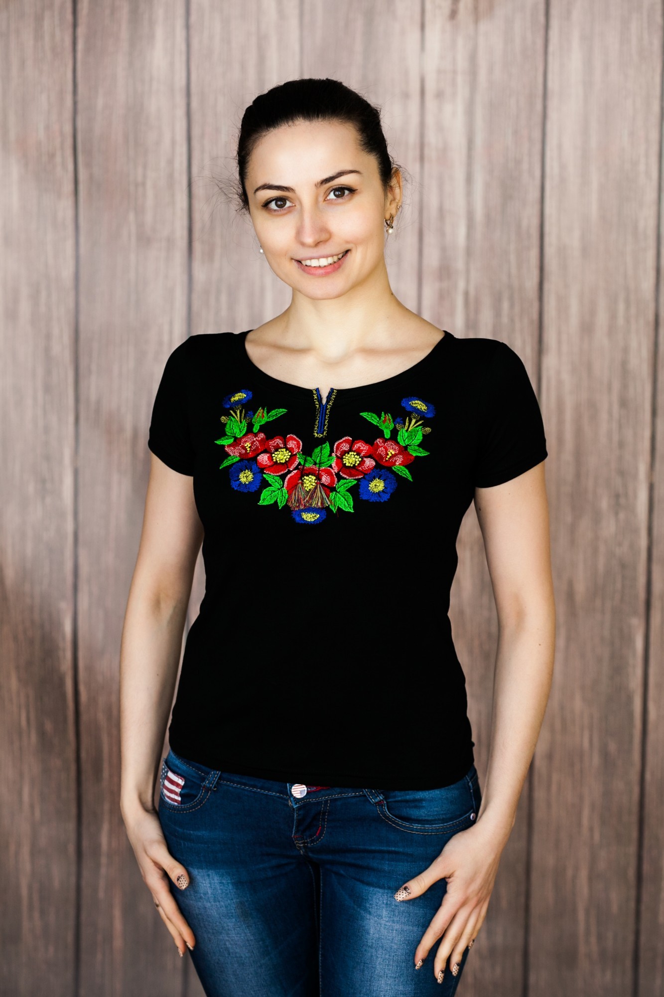 

Женская вышиванка Melanika Волошковое поле G-37, Женская вышиванка Melanika Волошковое поле G-37 M