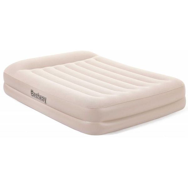 

Надувная кровать с встроенным электронасосом Bestway Tritech Airbed, 203х152х42 см (67696)