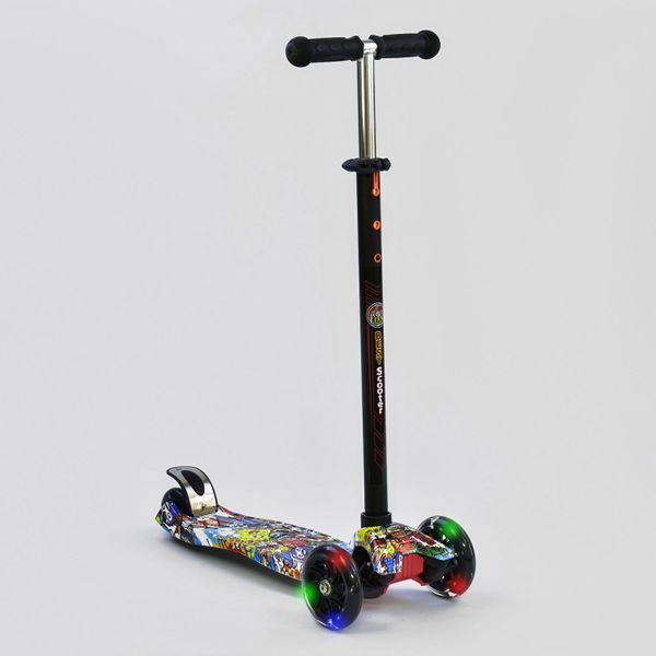 

Самокат Best Scooter MAXI Мульт Черный (А 25460 /779-1315)