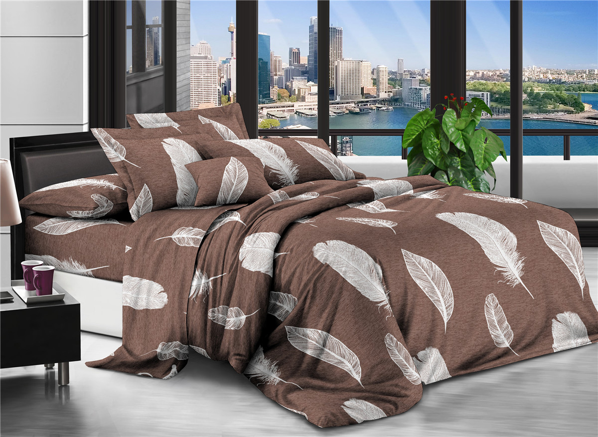 

Комплект постельного белья Modern Микросатин 15-0236 Lactic 175х210