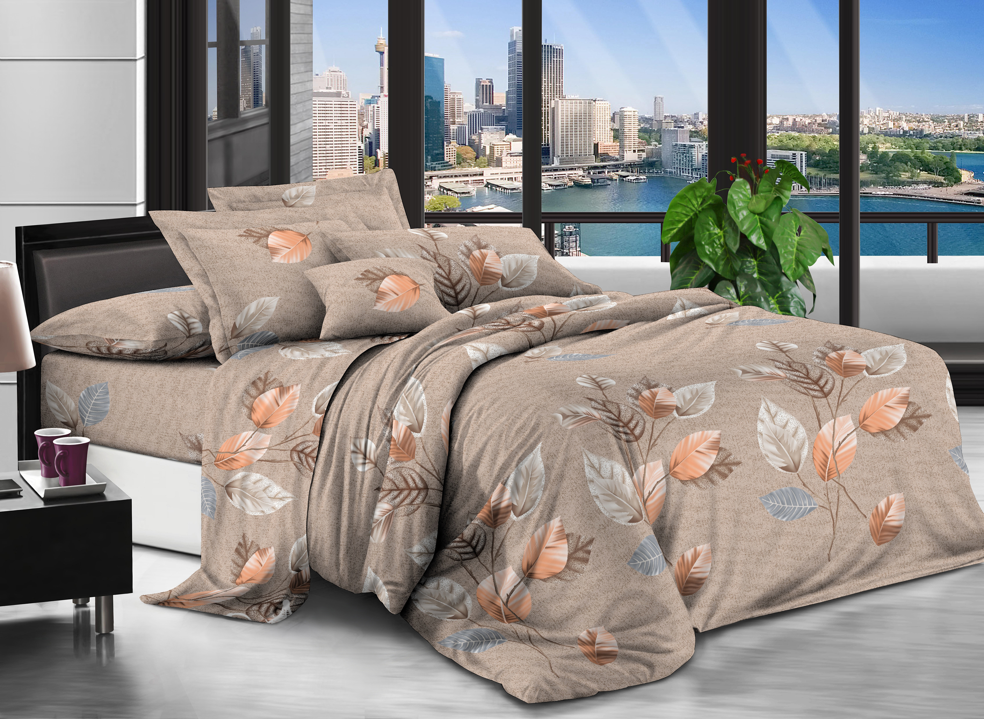 

Комплект постельного белья Modern Микросатин 15-0249 Steven 160х220