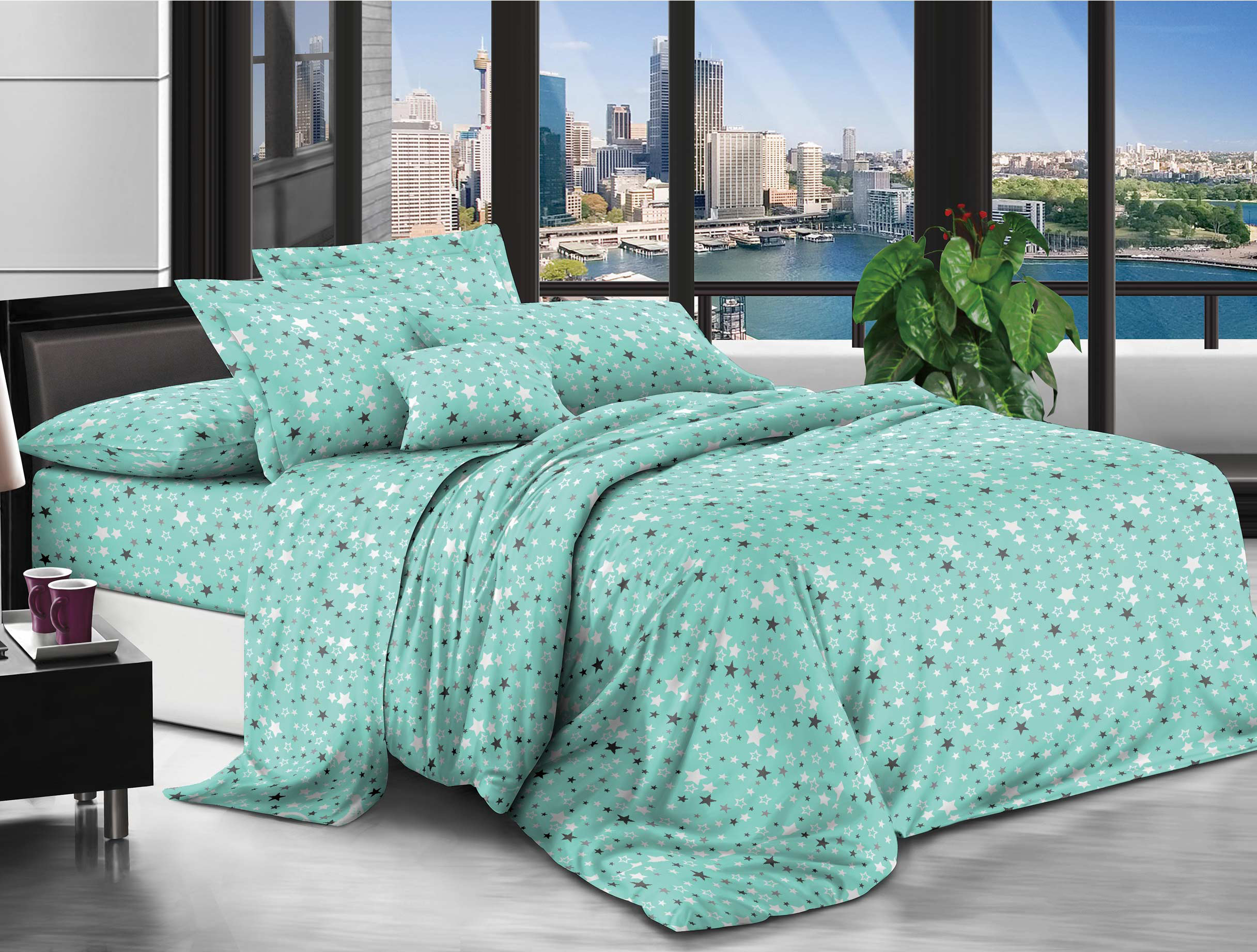 

Комплект постельного белья Modern Микросатин 15-0252 Jennifer 2х16х220