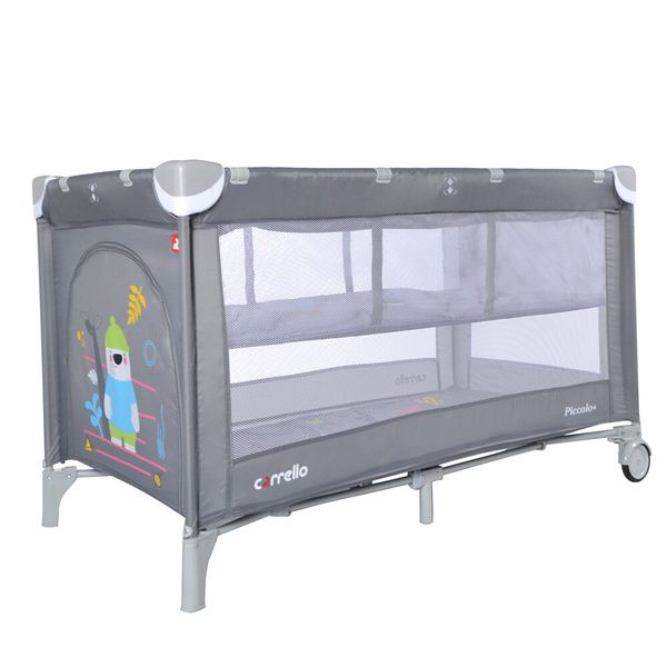 

Кровать-манеж со вторым дном Carrello Piccolo+ CRL-9201/2 Ash Grey