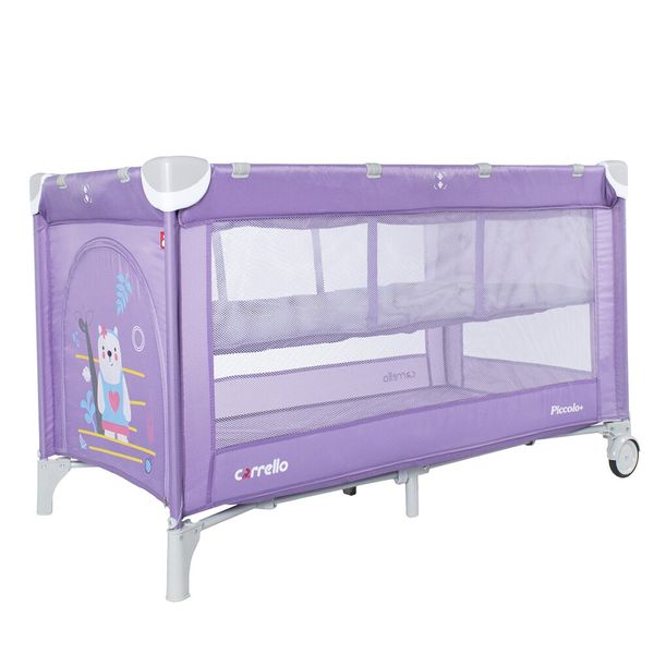 

Кровать-манеж со вторым дном Carrello Piccolo+ CRL-9201/2 Orchid Purple