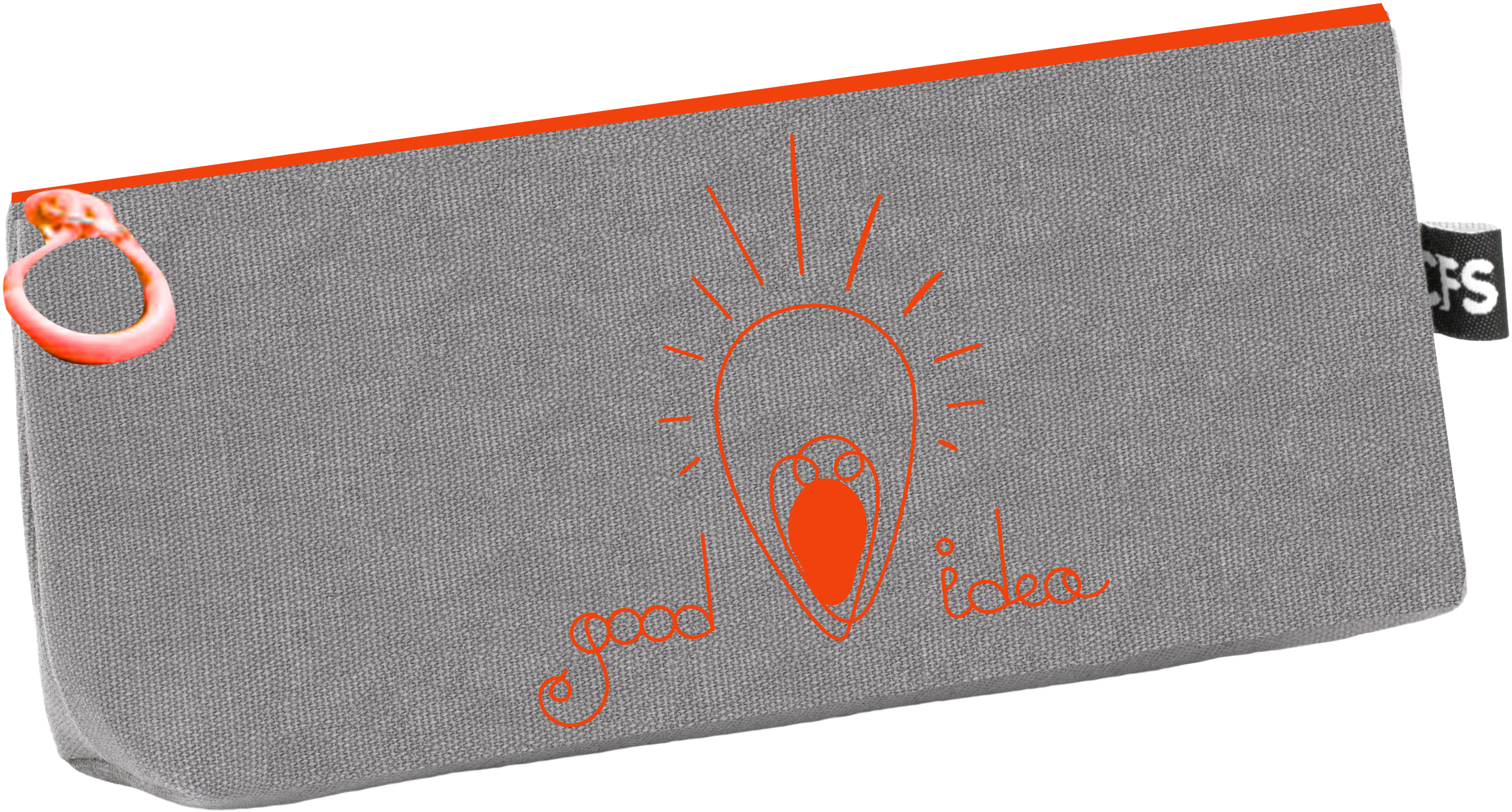 

Пенал-кошелек Cool For School 1 отделение Idea серый (CF85396-03)