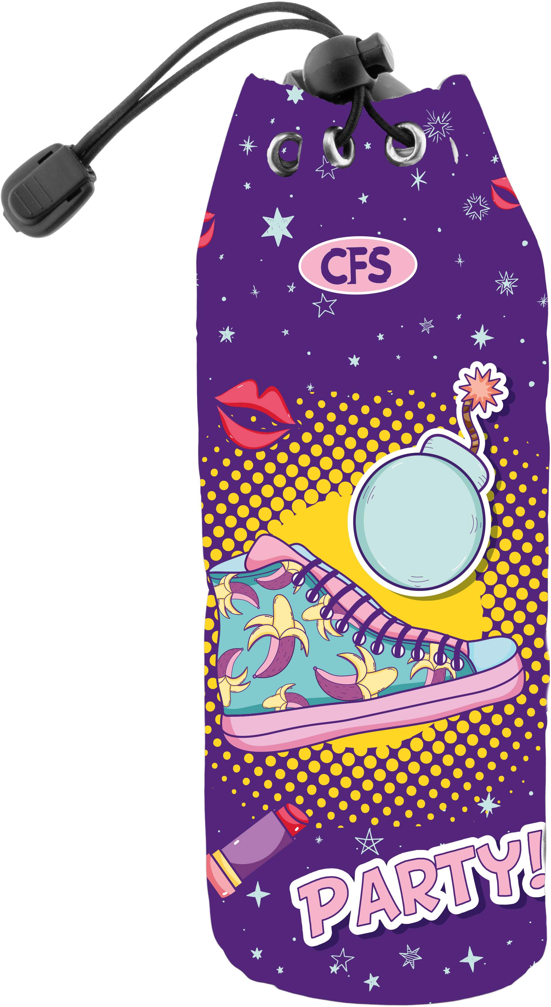 

Пенал Cool For School мягкий фиолетовый (CF85398-06)