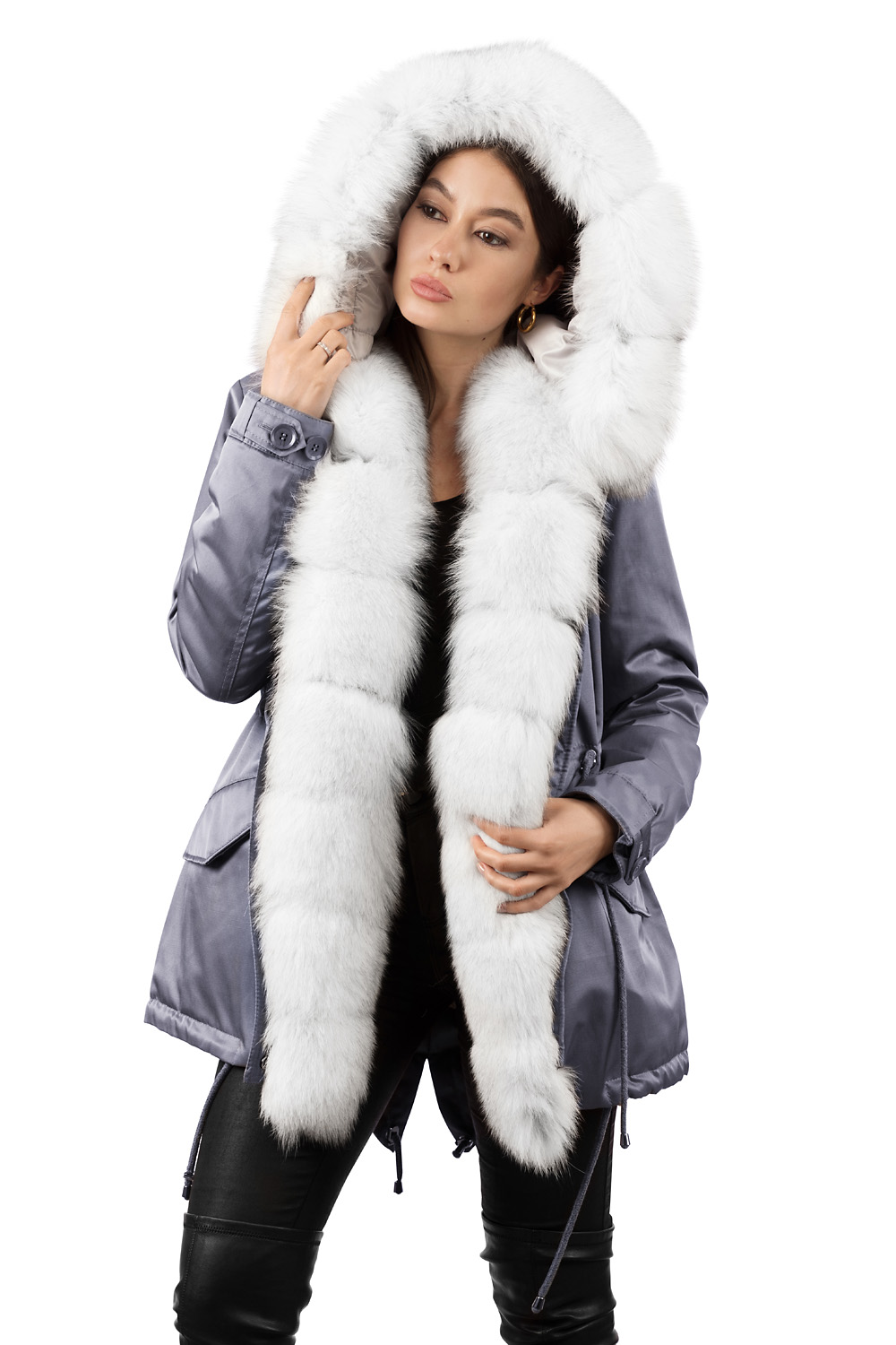 

Женская парка Alberta 7304 PARKA C3 COTTON 073 2XL Серый