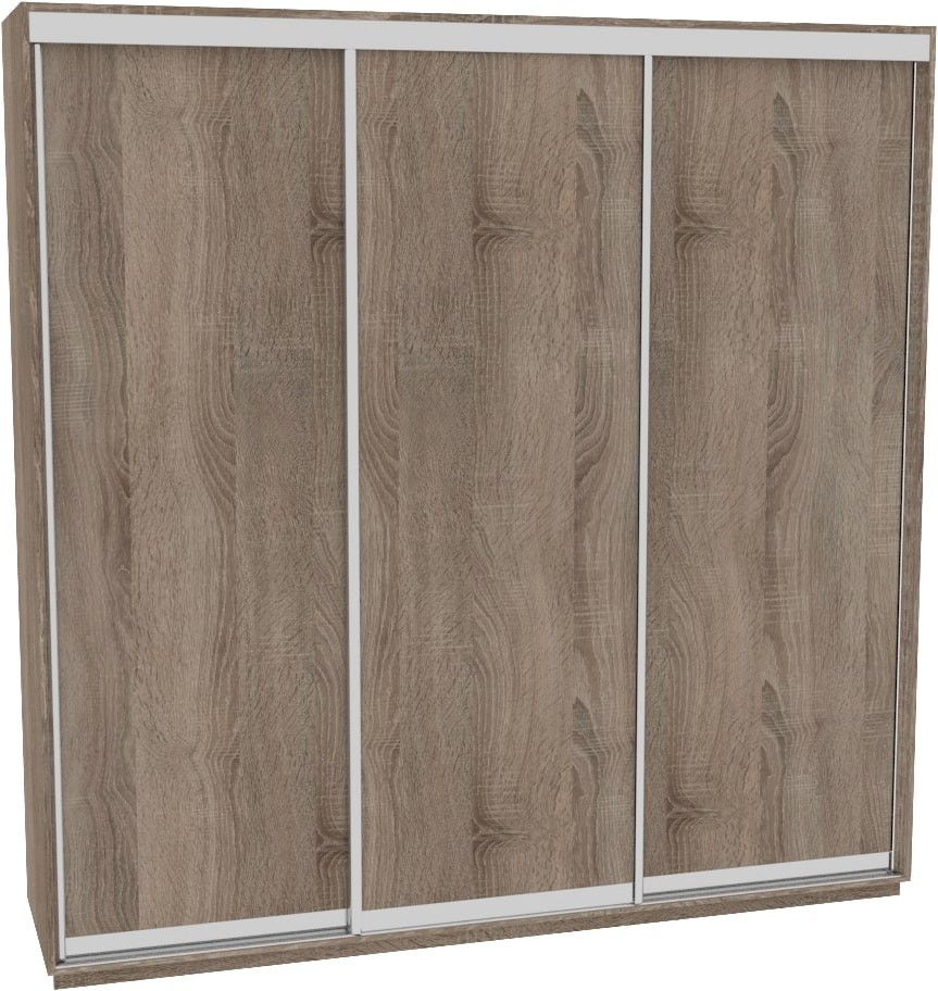 

Шкаф-купе ДОМ Н4246 Дуб сонома трюфель ДСП 240x60x240
