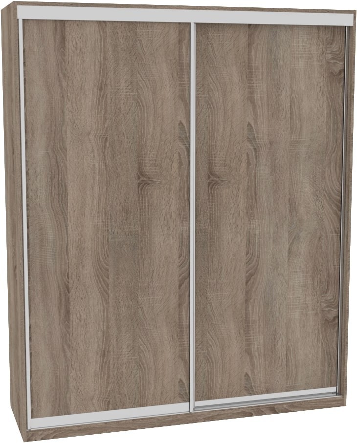

Шкаф-купе ДОМ Н4206 Дуб сонома трюфель ДСП 200x60x240