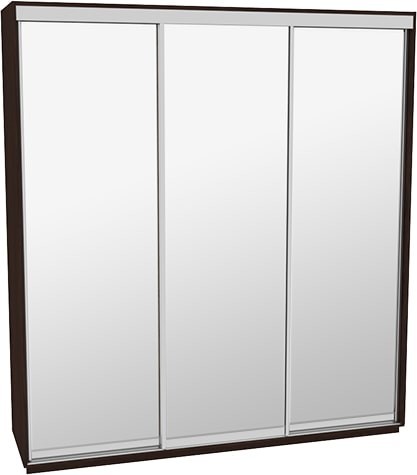 

Шкаф-купе ДОМ Н4236 Венге Зеркало 230x60x240