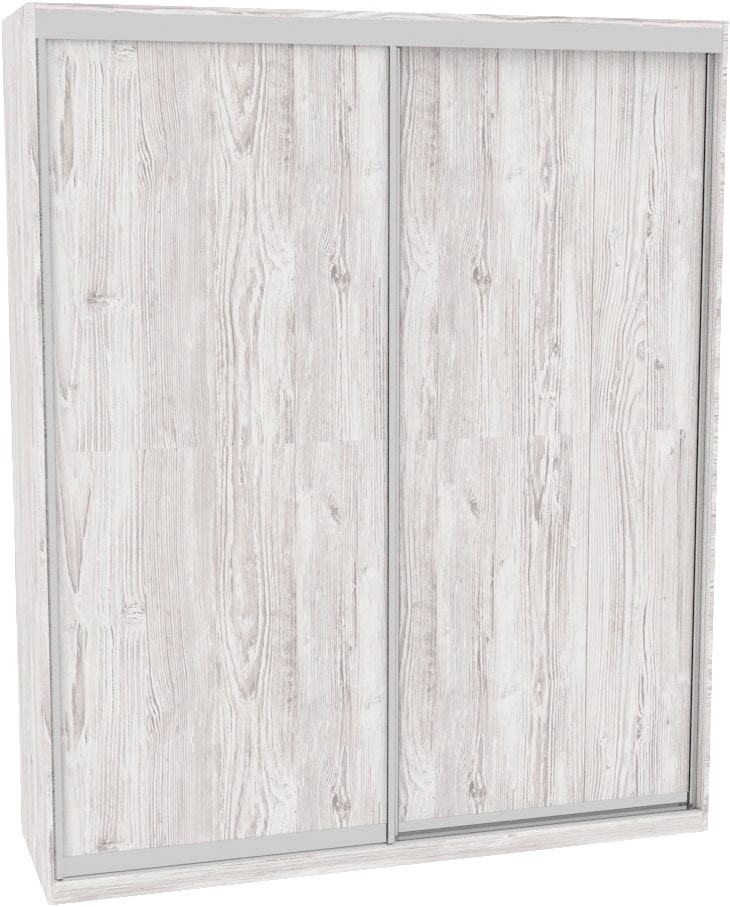 

Шкаф-купе ДОМ Н4206 Аляска ДСП 200x60x240