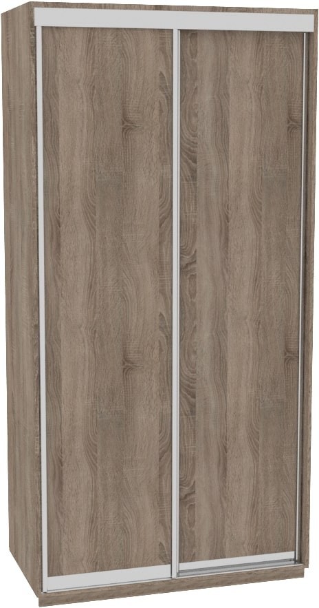 

Шкаф-купе ДОМ Н1126 Дуб сонома трюфель ДСП 120x60x240