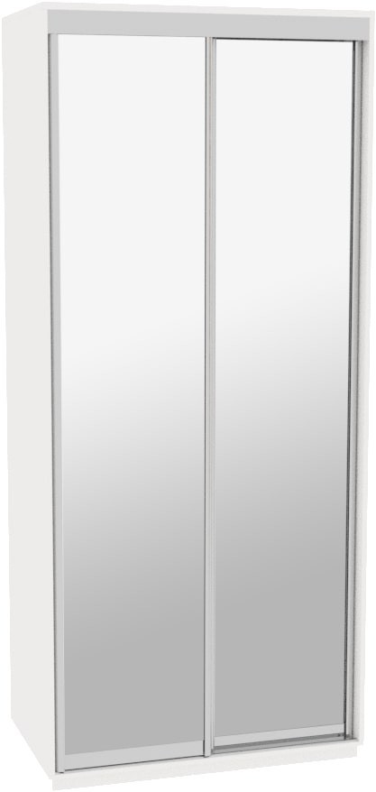 

Шкаф-купе ДОМ ВГ116 Белый Зеркало 110x60x240
