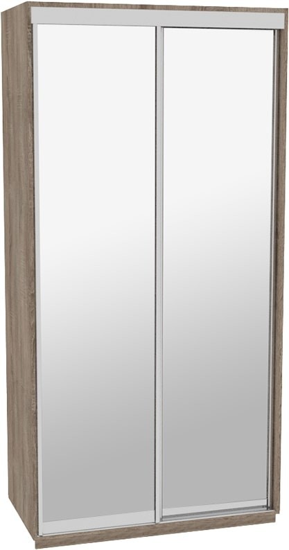 

Шкаф-купе ДОМ Н1126 Дуб сонома трюфель Зеркало 120x60x240