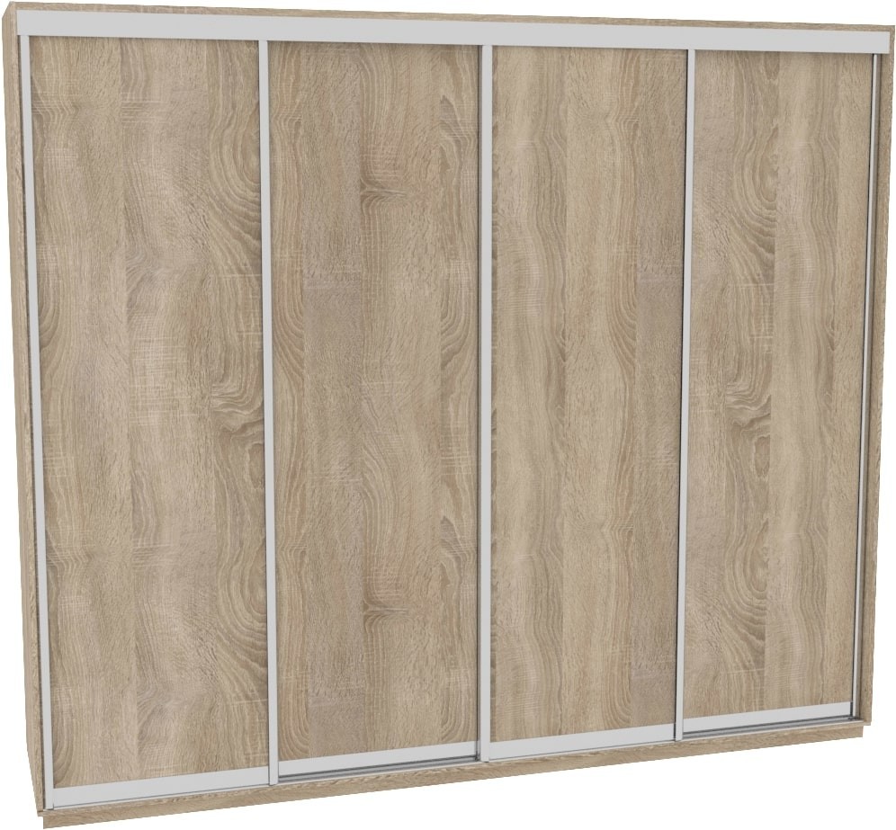 

Шкаф-купе ДОМ Н4316 Дуб сонома ДСП 310x60x240