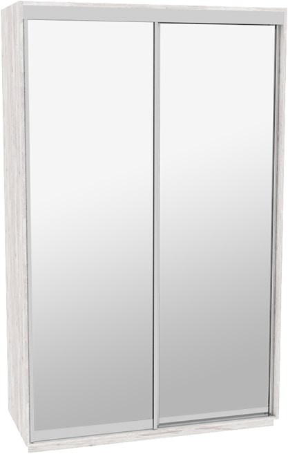 

Шкаф-купе ДОМ ЭКО166 Аляска Зеркало 160x60x240