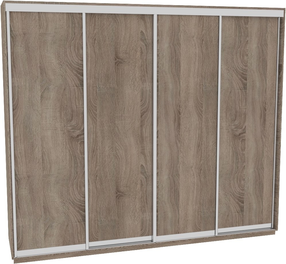

Шкаф-купе ДОМ Н3286 Дуб сонома трюфель ДСП 280x60x240