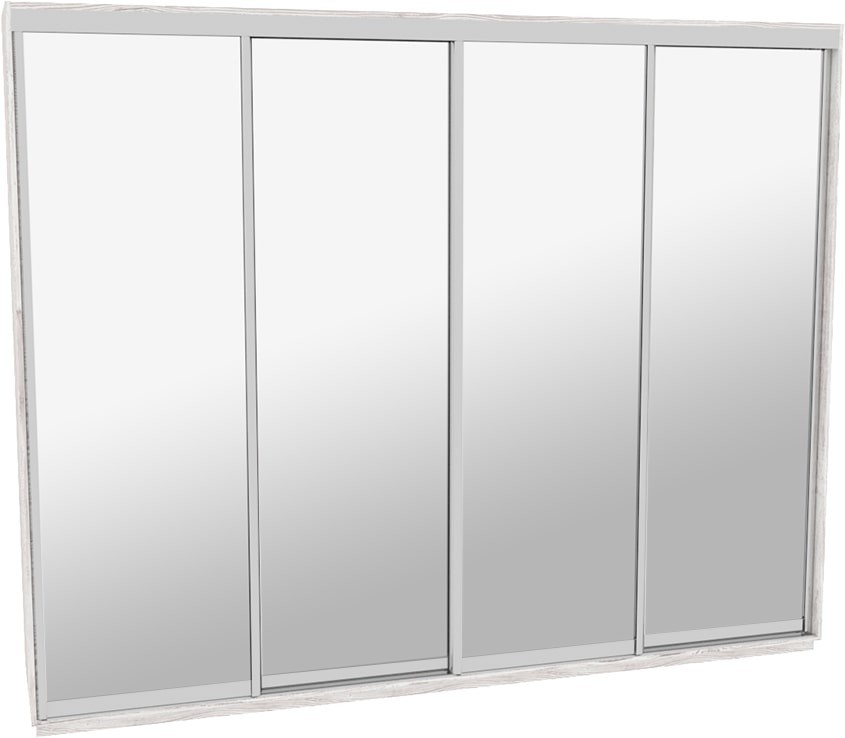 

Шкаф-купе ДОМ Н4326 Аляска Зеркало 320x60x240