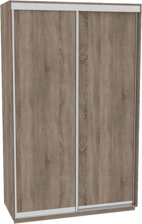 

Шкаф-купе ДОМ ВГ166 Дуб сонома трюфель ДСП 160x60x240