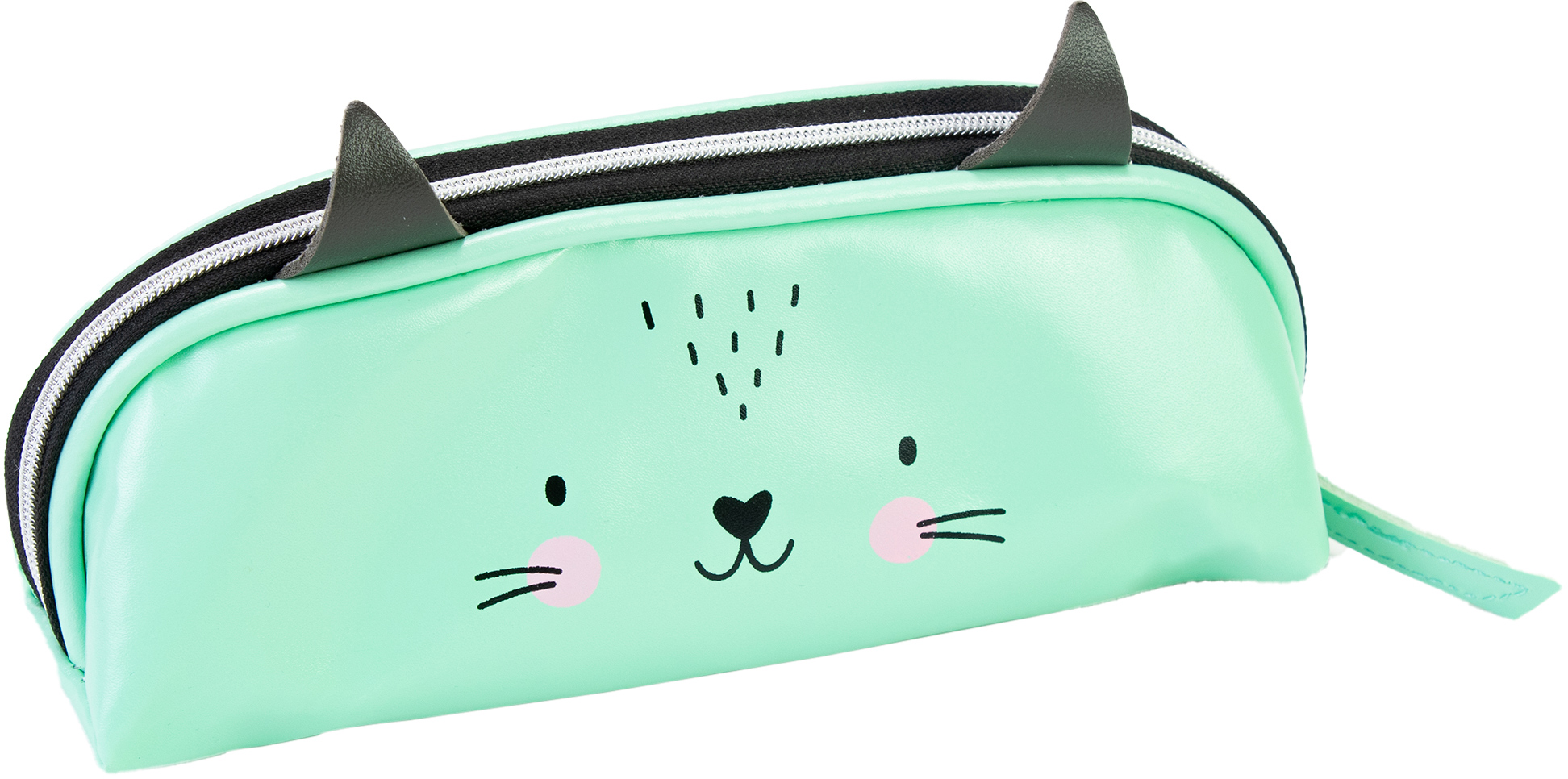 

Пенал Cool For School 1 отделение бирюзовый (CF87027)