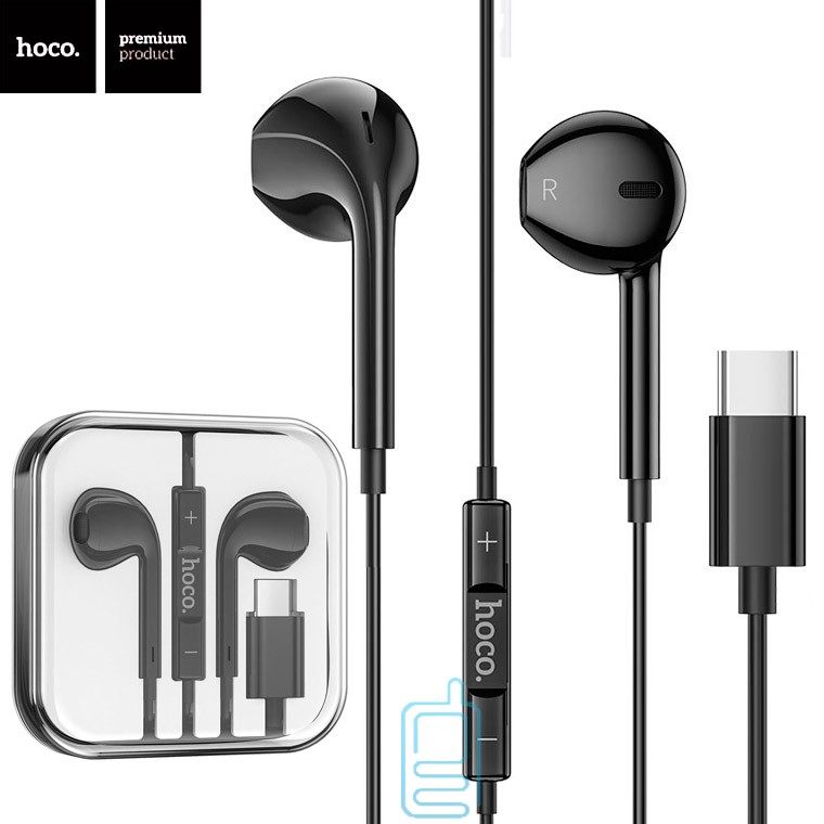 

Наушники с микрофоном Hoco M80 Type-C черные