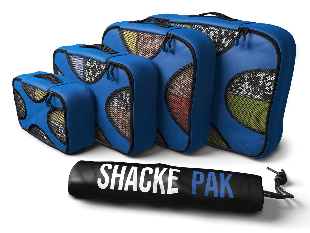 

Комплект дорожных органайзеров для путешествий Shacke Pak Синий