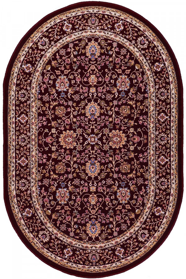 

Ковер ROYAL KERMAN 0800A 0.8x1.5 м. Овал Красный