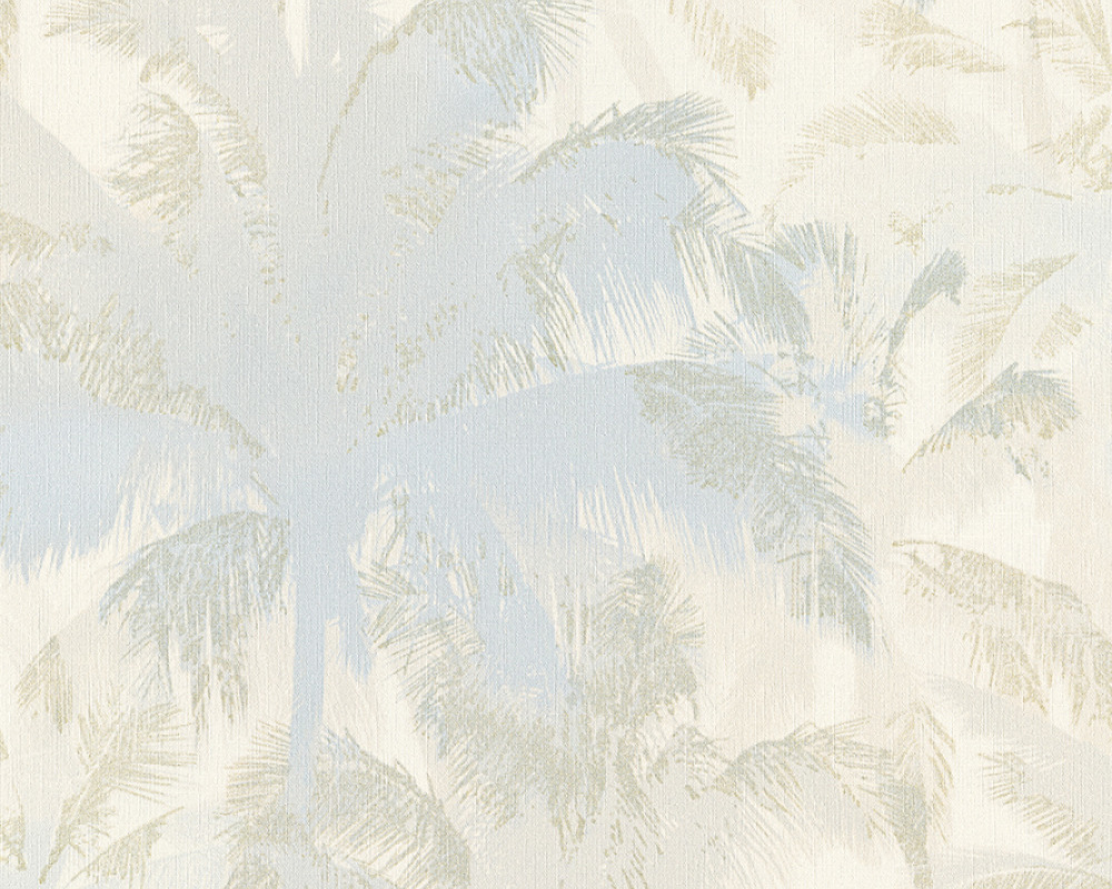 

Виниловые обои на флизилиновой основе AS Creation Vacation 34378-2 серо-голубой сюжеты (рисунки)