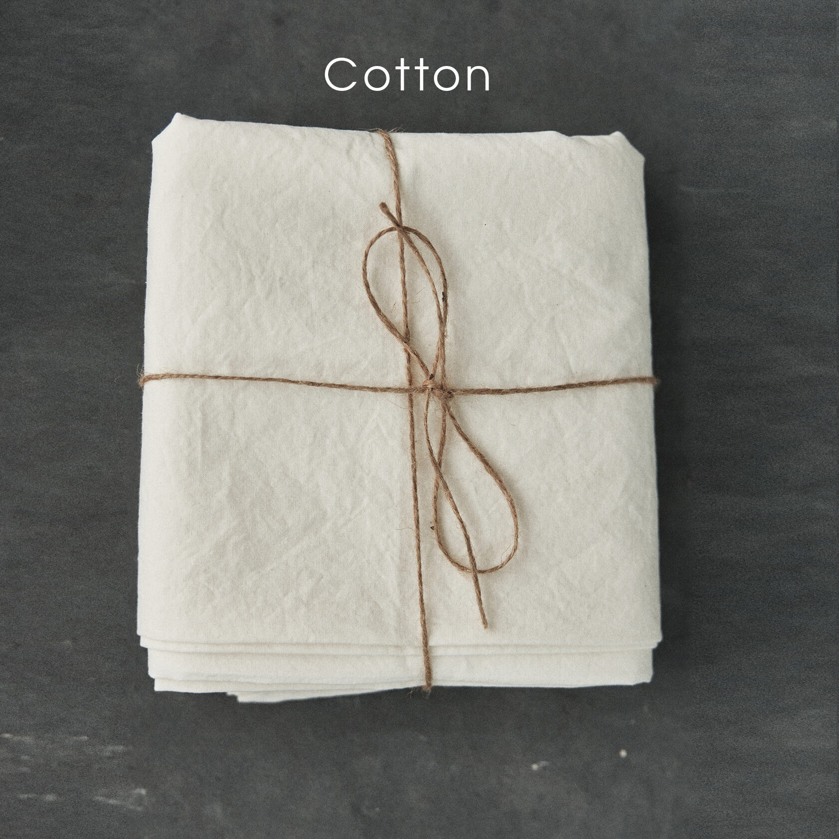 

Простыня из вареного хлопка Monhome Cotton Молочный Евро 230 х 250
