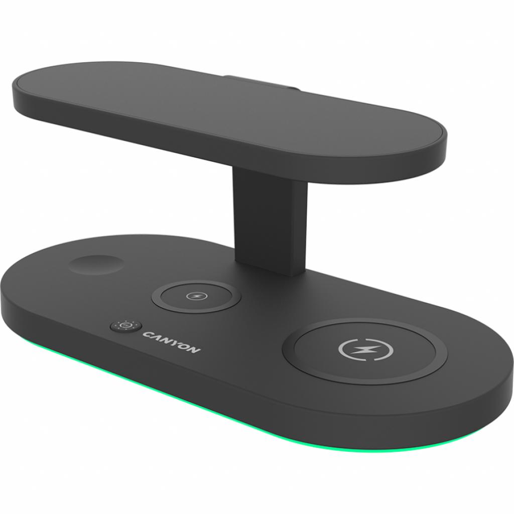 

Зарядное устройство Canyon 5in1 Wireless charger with UV sterilizer (CNS-WCS501B)